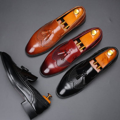 Business Casual Simple Fashion Men'S Leather Shoes