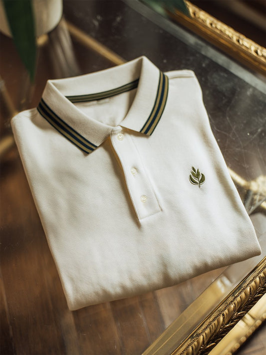 Men's Business Casual Button Short Sleeve Polo Shirt