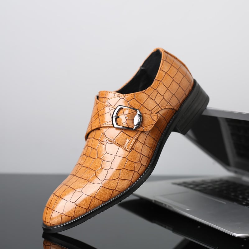 Men'S Business Formal Buckle Shoes
