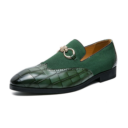 Men'S Fashionable British Style Patchwork Casual Shoes