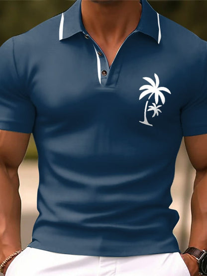 Men's Fashion Short Sleeve Polo Shirt