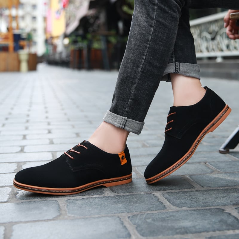 Summer Breathable Business Casual Plus Size Men'S Shoes