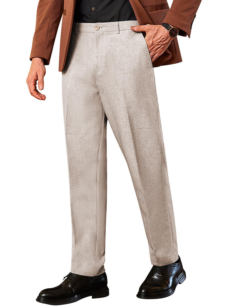 Classic Expandable Waist Dress Pants
