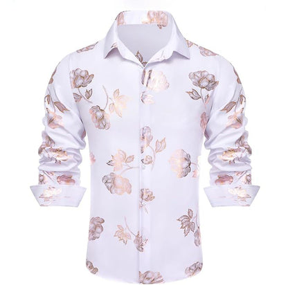 Floral Printed Dress Shirt
