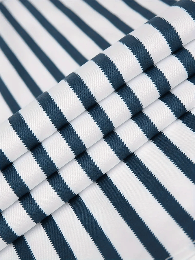 Men's Striped Business Casual Shirt