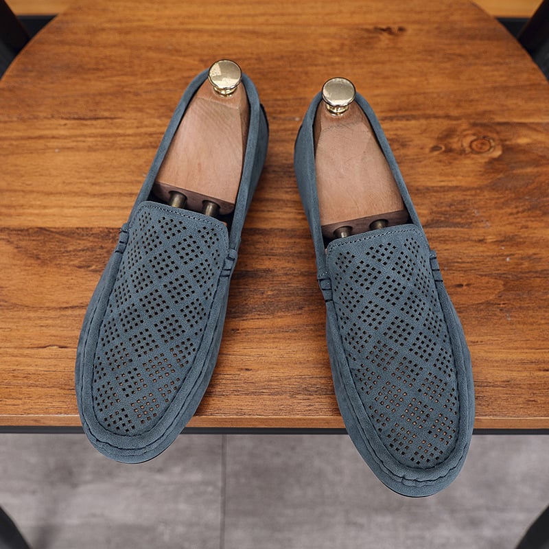Breathable Hollowed Out Casual Trend Hooded Lefu Shoes