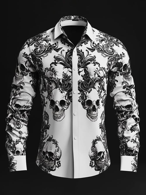 Men's Retro Gothic Dark Shirt