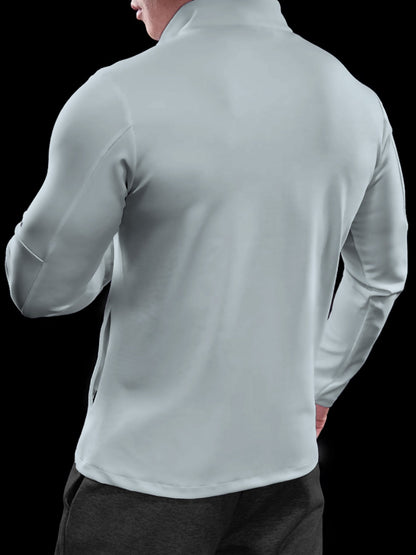 SmoothBlend Quick Dry Stand Collar Sports Fitness Jacket