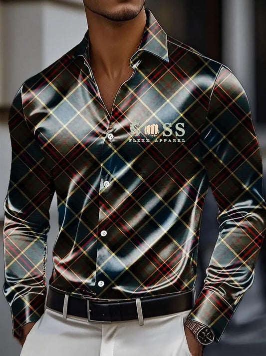 Men's Vintage Long Sleeve Shirt