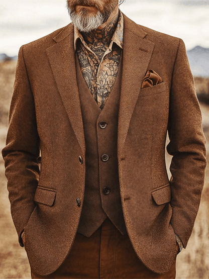 Men's Vintage Western Blazer
