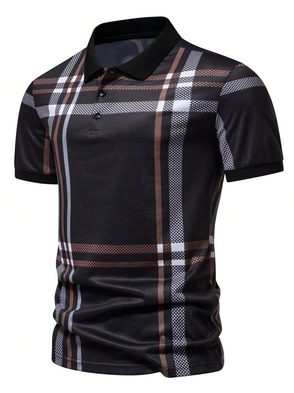 Men's Casual Business Fashion Polo Shirts