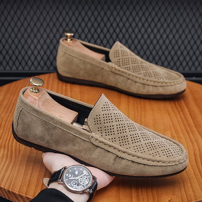 Breathable Hollowed Out Casual Trend Hooded Lefu Shoes