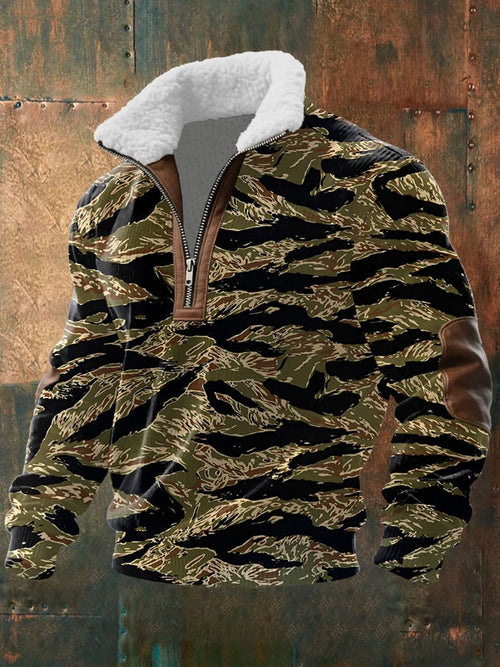 Men's Western Print Casual Sweatshirt