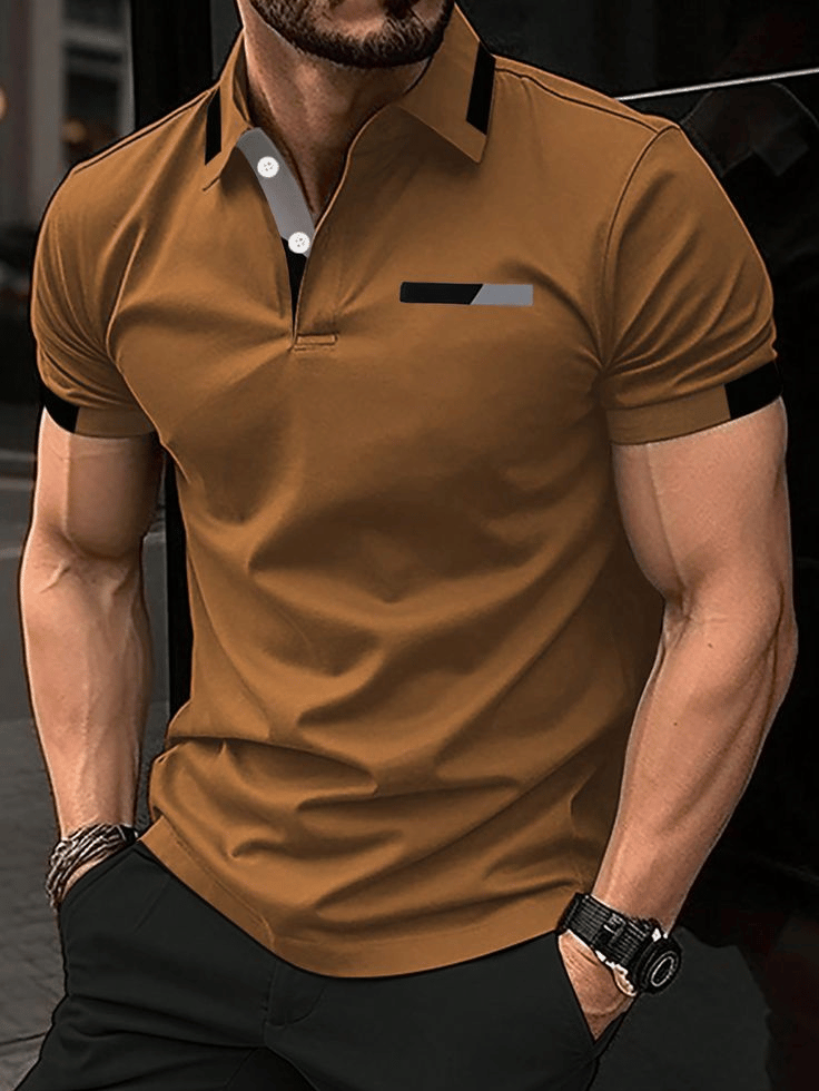 Men's Casual Business Fashion Polo Shirts