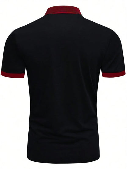 Men's Casual Business Fashion Polo Shirts