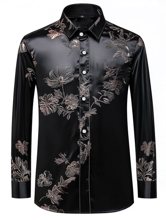 Men's Business Luxury Long Sleeve Shirt