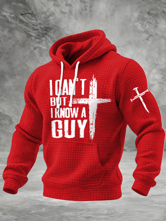 Men'S Casual Printed Hooded Sweatshirt-Fast Shipping