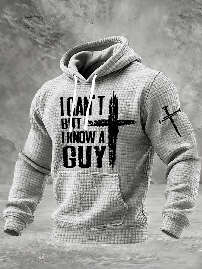 Men'S Casual Printed Hooded Sweatshirt-Fast Shipping