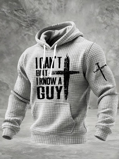 Men'S Casual Printed Hooded Sweatshirt-Fast Shipping