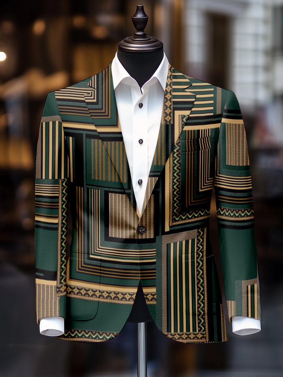 Men's Vintage Casual Blazer