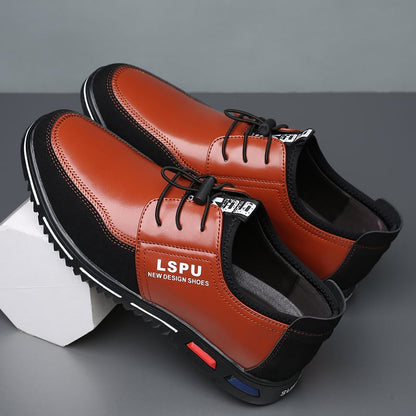 Business Casual Simple Fashion Men'S Leather Shoes