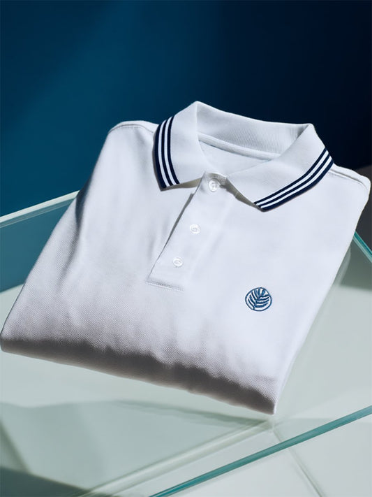 Men's Business Casual Button Short Sleeve Polo Shirt