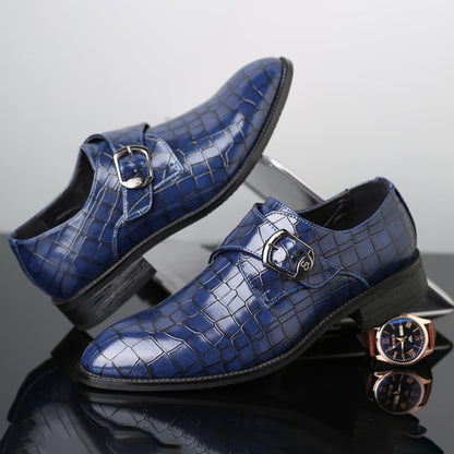 Men'S Business Formal Buckle Shoes
