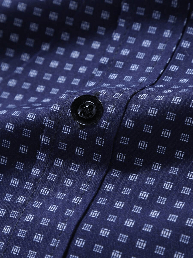 Men's Plaid Business Casual Shirt