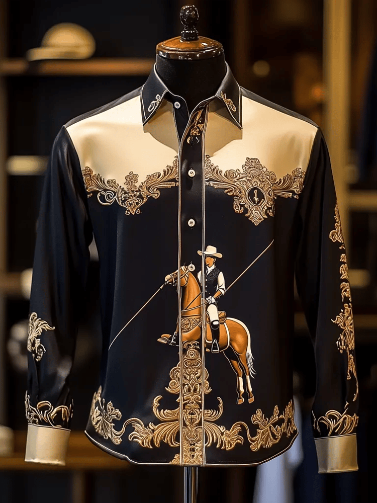Men's Luxury Business Long Sleeve Shirt