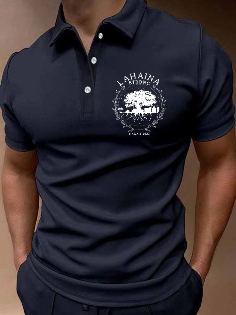 Men's Lahaina Strong Casual Polo Shirt