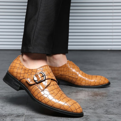 Men'S Business Formal Buckle Shoes