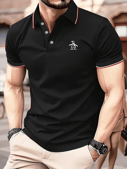 Men's Fashionable And Versatile Business Casual Polo Shirt