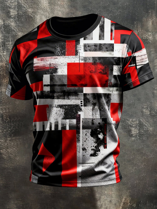 Men's Vintage Patriot Camo Short Sleeve T-Shirt