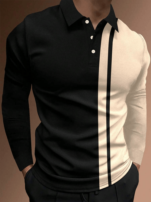 Men's Casual Business Fashion Polo Shirts