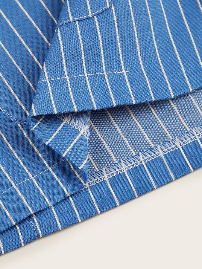 Men's Striped Thin Casual Blazer