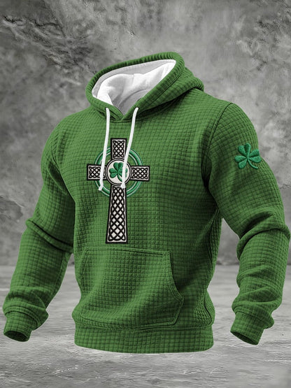 Men's St. Patrick's Day Printed Casual Hoodie
