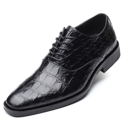 Business Casual British Style Fashion Men'S Leather Shoes