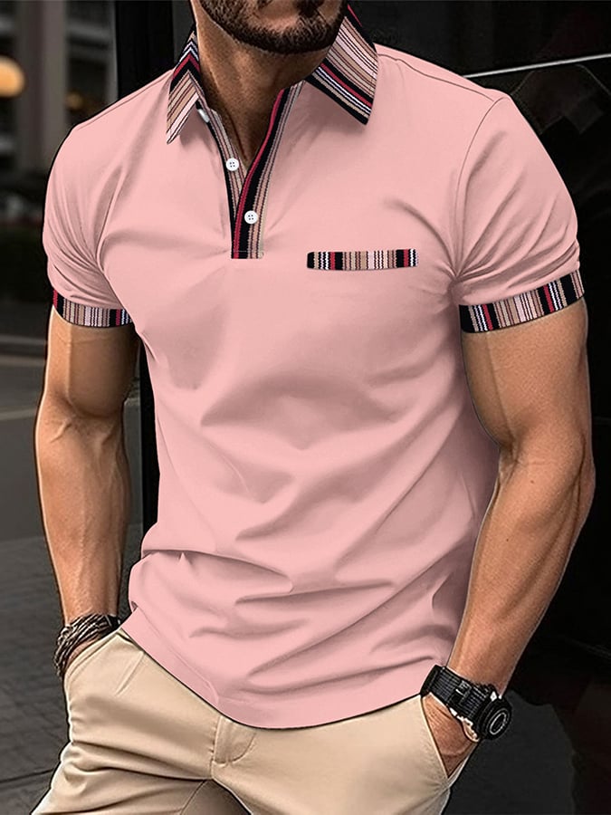 Men's Fashion Casual Polo Shirt