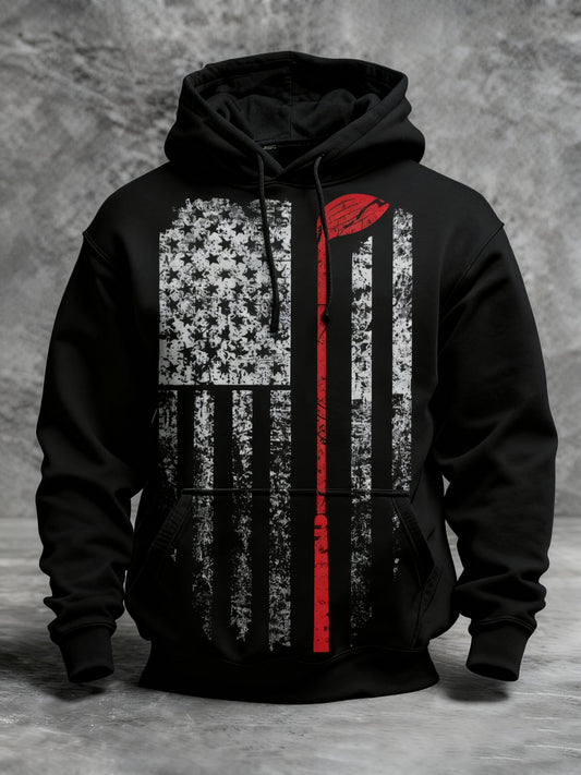 Men's Winter Golf Customer Printed Hooded Top