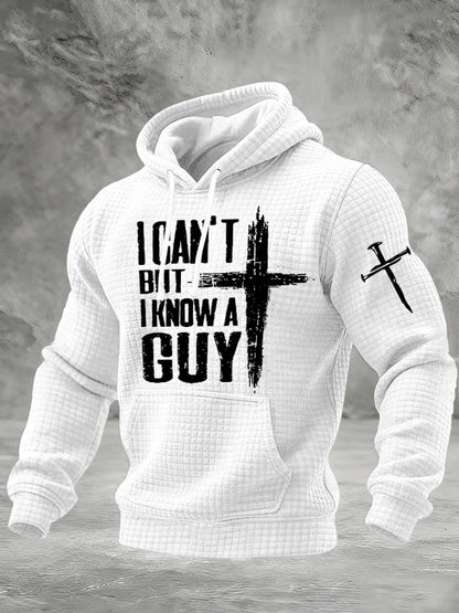 Men'S Casual Printed Hooded Sweatshirt-Fast Shipping