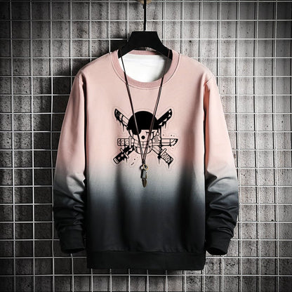 Men's Fashion Printed Casual Sweatshirt