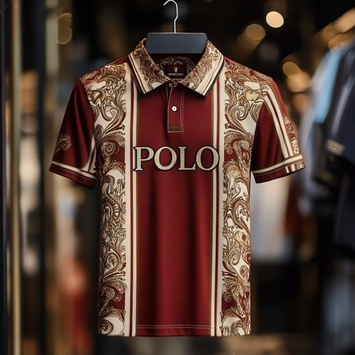 Luxury Business Casual Vacation Short Sleeve POLO Shirt