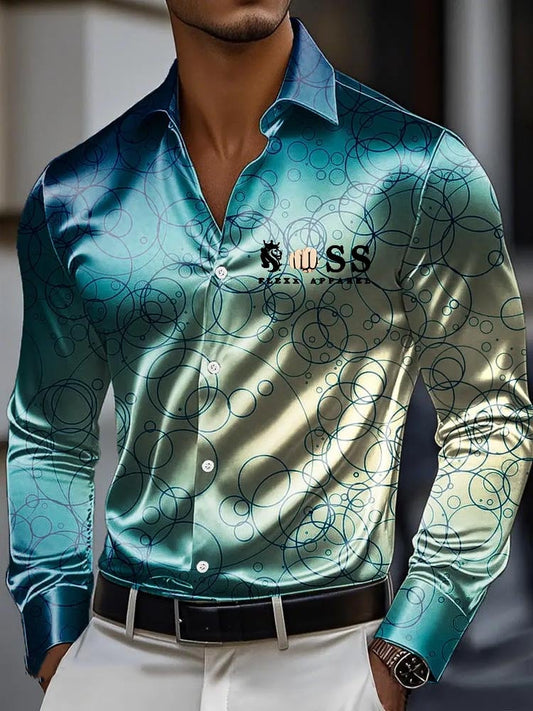 Men's Vintage Long Sleeve Shirt