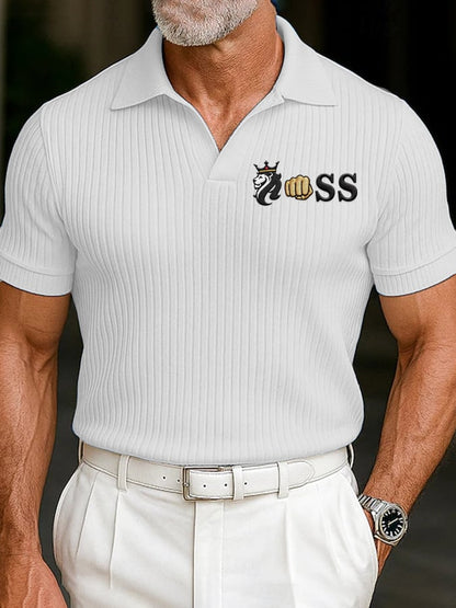 Men's Casual Business Simple Polo