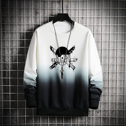 Men's Fashion Printed Casual Sweatshirt