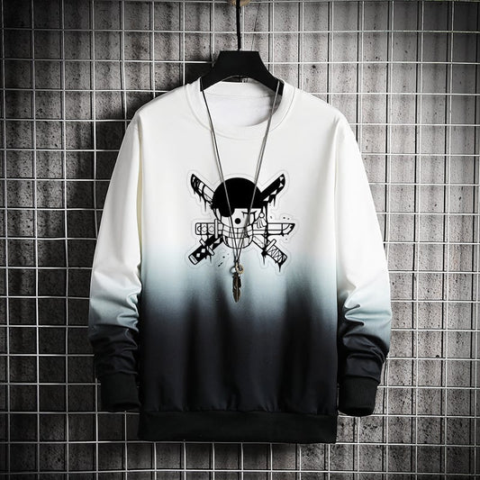 Men's Fashion Printed Casual Sweatshirt