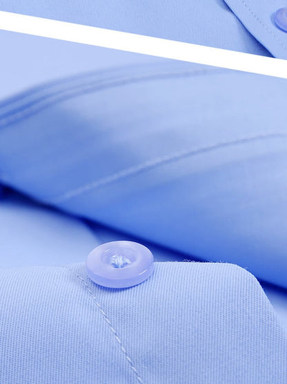 Men's Business Non-Iron Shirt With Pockets