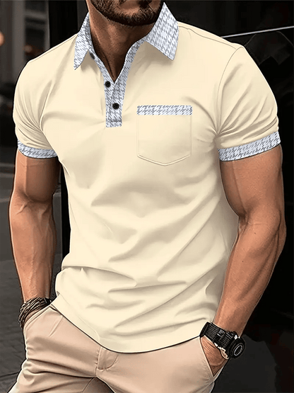 Men's Fashionable And Versatile Business Casual Polo Shirt