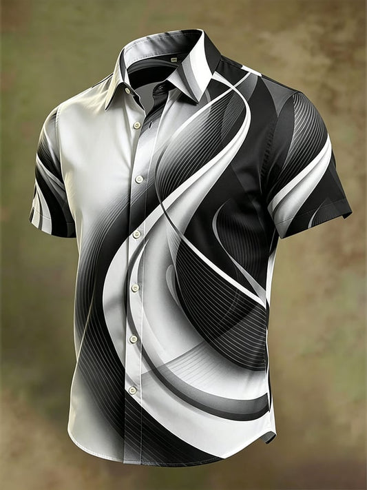 Men'S Short-Sleeve Business Shirt