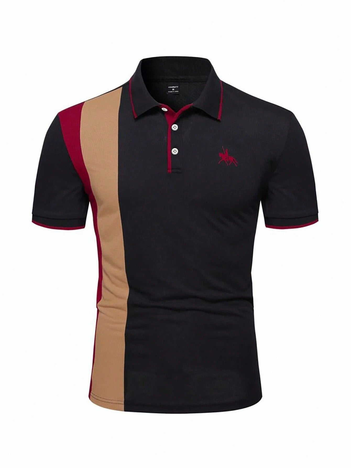 Men's Printed Casual POLO Shirt